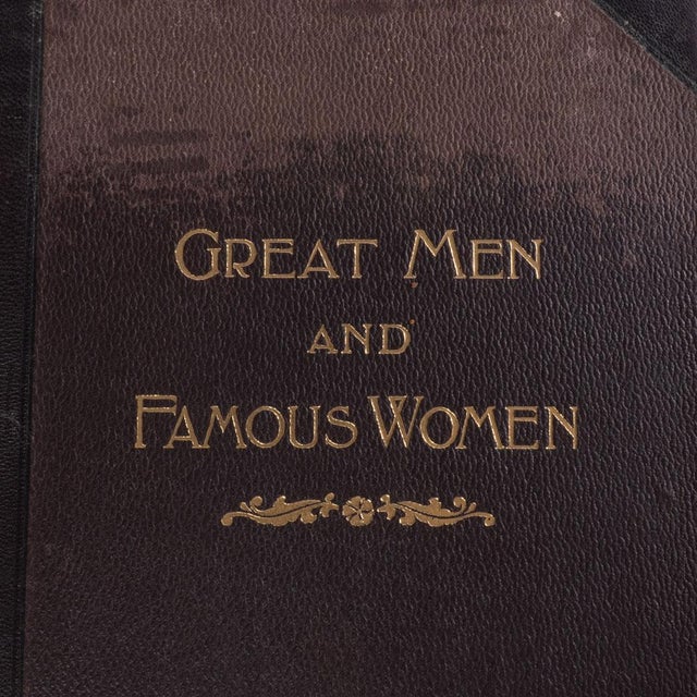 Victorian Great Men and Famous Women Books For Sale - Image 3 of 12
