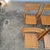 1970s 1970s Slatted Wooden Folding Wedding Event Party Chairs, Assembled Set of 10 For Sale - Image 5 of 13