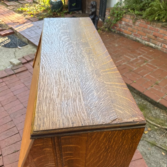 Late 19th Century Late 19th Century Barrister Bookcases Secretary Desk For Sale - Image 5 of 12