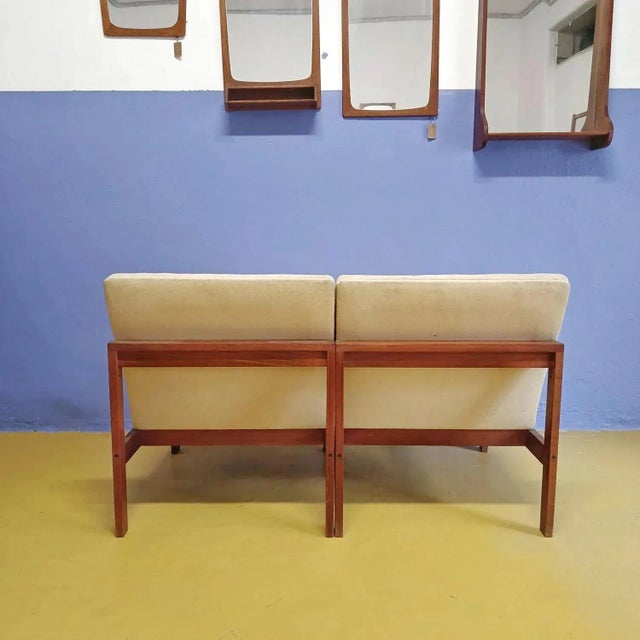 1960s Set of Vintage Moduline Lounge Chairs by Ole Gjerløv-Knudsen & Torben Lind, 1960s For Sale - Image 5 of 12