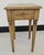 Contemporary Antiqued Painted Single Drawer Side Table or Candle Stand For Sale - Image 9 of 9