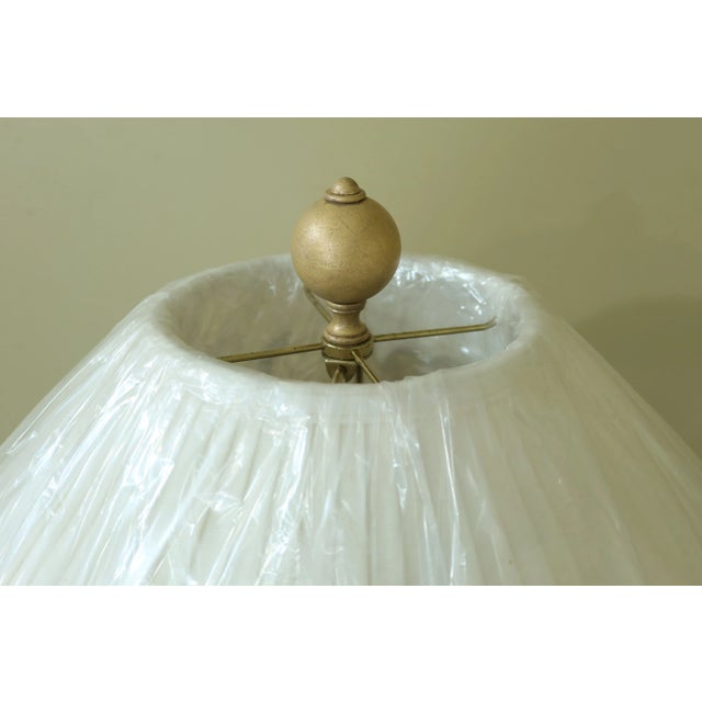 Large Italian Style Decorative Table Lamp W. Shade For Sale In Philadelphia - Image 6 of 10