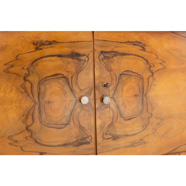 Large Art Deco Czechoslovakian Bookcase, 1930s For Sale - Image 10 of 14