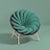 Wood Quetzal Armchair by Marc Venot For Sale - Image 7 of 11