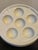 1990s White Porcelain Escargot Baking Dish France For Sale - Image 4 of 11