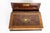 Napoleon III Marquetry and Brass Inkwell, 19th Century For Sale - Image 10 of 11