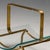 1970s Fontana Arte, Italian Mid-Century Modern, Magazine Rack, Brass, Glass, 1970s For Sale - Image 5 of 10