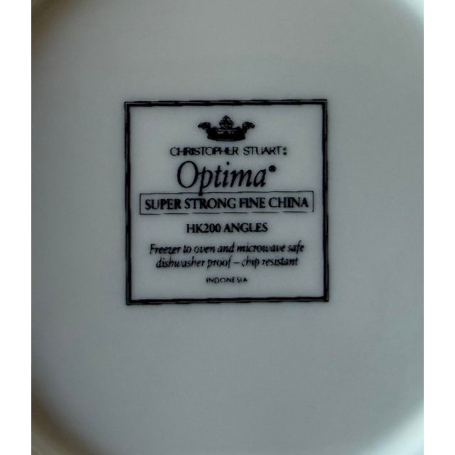 Christopher Stuart Optima Coffee Cups and Saucers - Set of 6 For Sale - Image 11 of 11