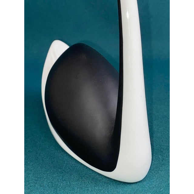 Ceramic Czechoslovakia Porcelain Swan Figurine by Jaroslav Jezek for Royal Dux, 1960s For Sale - Image 7 of 10