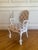 1950’s Hollywood Regency Hand Carved Rope and Tassel Armchair For Sale - Image 9 of 14