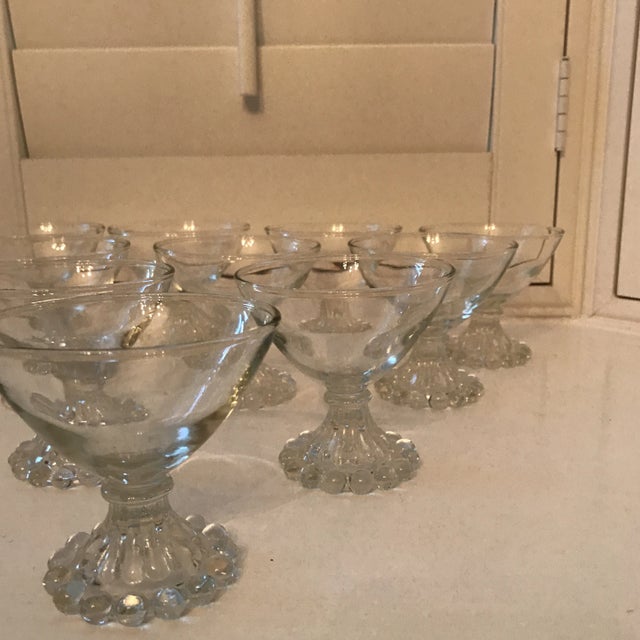 1940's Vintage Shabby Chic Boobie Glasses- Set of 10 For Sale - Image 9 of 12