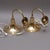 A remarkable and one-of-a-kind brass wall lights skillfully created by the acclaimed danish designer börje claes. While...