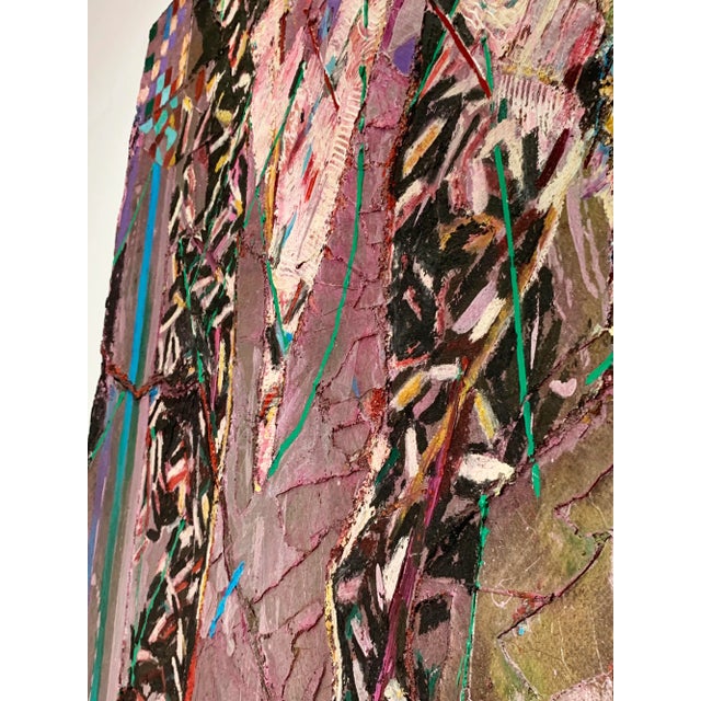 D. 1982 Terence La Noue Large Post Modern Painting Titled "Havasu Iv" For Sale - Image 11 of 13