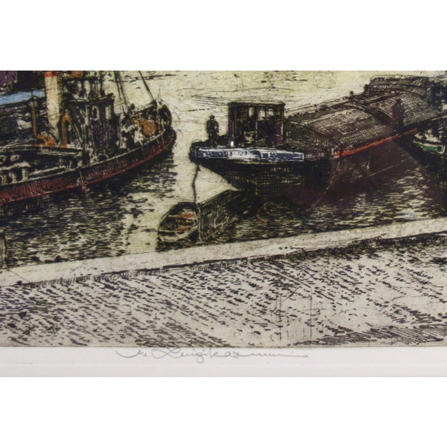 Printmaking Materials Luigi Kasimir Danzig C. 1920 Original Print For Sale - Image 7 of 8