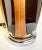Mid 20th Century Chrome, Teak Bentwood and Smoked Lucite Lamp For Sale In Los Angeles - Image 6 of 11