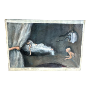 Nancy Plotkin "Night Moves" Oil on Canvas Painting '06