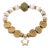 Spiritual Star Tibetan Agate & Jade Bracelet For Sale