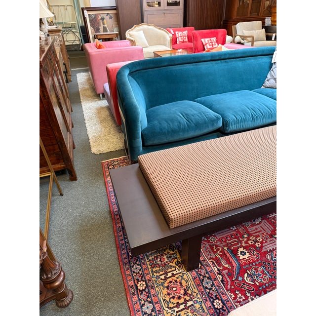 Contemporary Christian Liaigre for Holly Hunt Cordovan Bench For Sale - Image 3 of 16