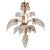This elaborate chandelier was made in France in the 1950s in a distinctly Hollywood Regency style. A stylised palm tree...