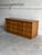 Beautiful Mid Century Modern Lane oak dresser, featuring a striking geometric grain pattern across the drawer fronts and a...
