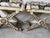 Wood Vintage Maison Jansen Neoclassical-Style Carved Wood Ottomans – Pair For Sale - Image 7 of 11