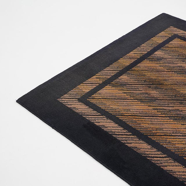 Brown Rectangular Rug from Missoni, 1980s For Sale - Image 8 of 15
