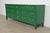French Heritage French Regency Louis XVI Green Lacquered Dresser or Credenza, Newly Refinished For Sale - Image 3 of 13