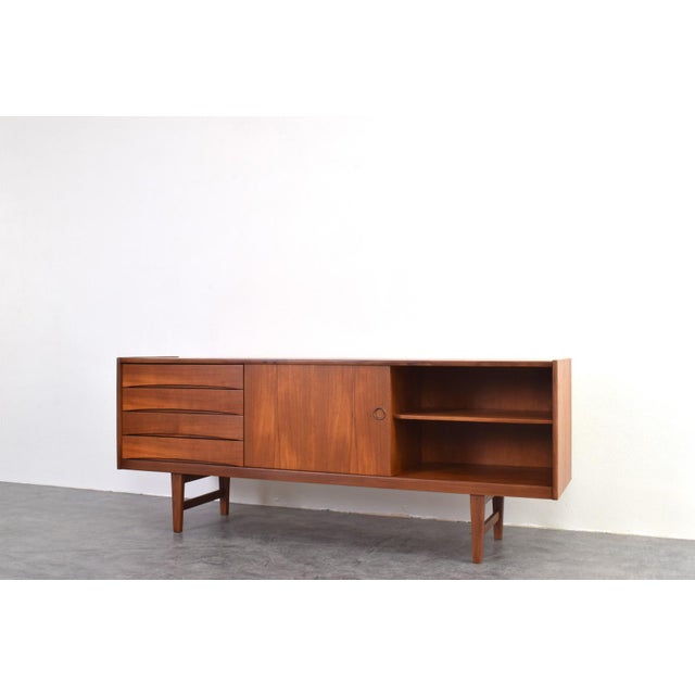Mid-Century Modern Teak Hi-Fi Sideboard by Erik Wørts for Ikea, 1960s For Sale - Image 11 of 17