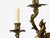 Late 20th Century Late 20th Century Louis XV Rococo, Candle Holder Sconces, Bronze, Plastic, France For Sale - Image 5 of 10