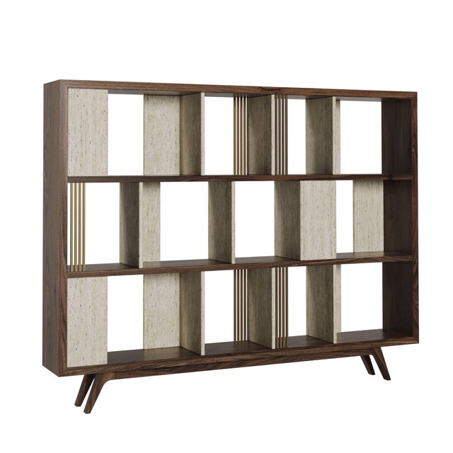 Wordsworth Bookcase from Wood Tailors Club For Sale - Image 6 of 7