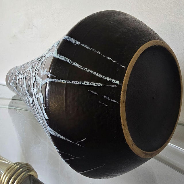 Mid Century Modern Italian Tall Vase 1960s For Sale - Image 13 of 14