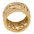 1990s 1990s Cartier French Diamond 18k Yellow Gold Entrelacés C Band, Size 6 For Sale - Image 5 of 5
