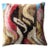 Contemporary Velvet Ikat Bohemian Throw Pillow For Sale - Image 9 of 9