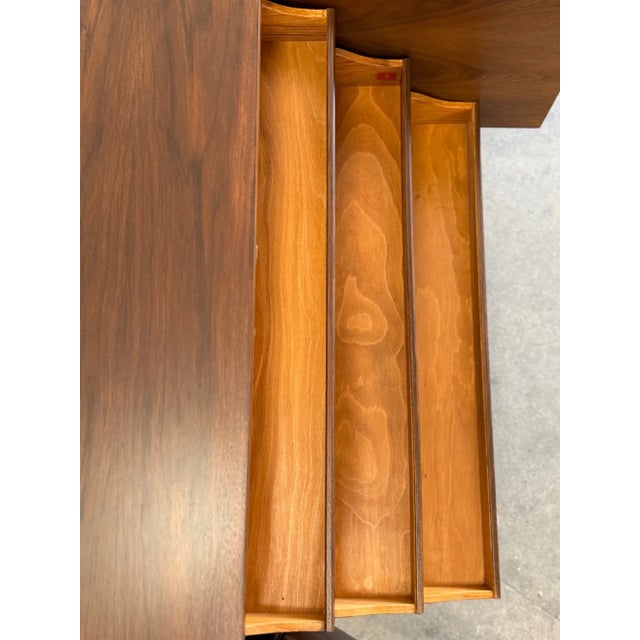 Pair of Mid Century Nightstands by John Caldwell for Brown Saltman For Sale - Image 11 of 18
