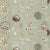 Sample - Schumacher Palampore Embroidery Fabric in Mineral For Sale