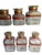 Transparent Antique Pharmacy Apothecary Jars - Set of 6 For Sale - Image 8 of 12