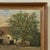 Green Framed Oil Painting on Canvas Signed Klein 'Country Farmhouse' For Sale - Image 8 of 16