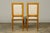 Set of Eight Late 19th Century French Louis XVI Style Dining Chairs in Blue Stripe For Sale - Image 18 of 18