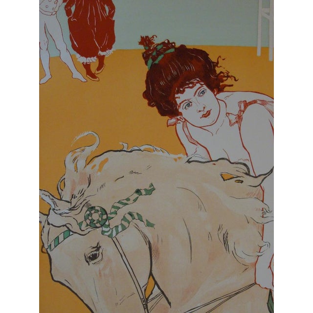 Richard Ranft L'Ecuyère Original color lithograph on Japanese paper Signed in the plate Dimensions 31 x 40 cm Lithograph...