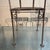 Gray 1940s Salterini Greek Key Wrought Iron Patio Table & 6 Chairs For Sale - Image 8 of 11