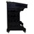 Wood Antique English Ebonised Davenport Desk with Red Leather, 1800s For Sale - Image 7 of 14
