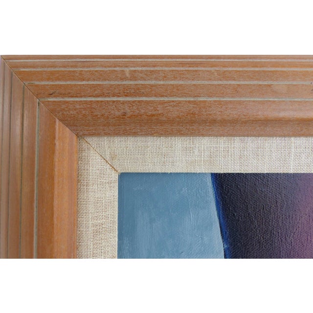 1990s Juan Navarette Contemporary Oil Painting, Cuban American Artist For Sale - Image 5 of 11