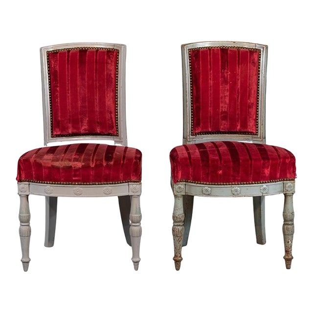 19th Century French Chairs a Pair Chairish