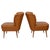 1960s Vintage Expo 58 Cocktail Chairs in Cognac Faux Leather, 1960s, Set of 2 For Sale - Image 5 of 18