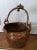 Copper Antique Italian Wrought Iron and Copper Well Bucket For Sale - Image 8 of 13