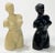 Ivory Vintage Resin Female Form Salt and Pepper Shakers, a Pair For Sale - Image 8 of 8
