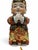 Chinoiserie Large 16" Vintage Chinese Porcelain Good Fortune Figurines - Jintong & Yunu Pair For Sale - Image 3 of 8