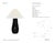 Chapman & Myers by Visual Comfort Signature Cabazon 30" Table Lamp in Raven Black with Linen Shade Designer: Chapman &...