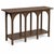 Wood Modern Mid Century Style Console For Sale - Image 7 of 7