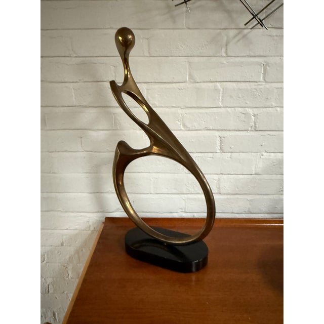 Bronze Biomorphic Abstract Sculpture For Sale - Image 12 of 12